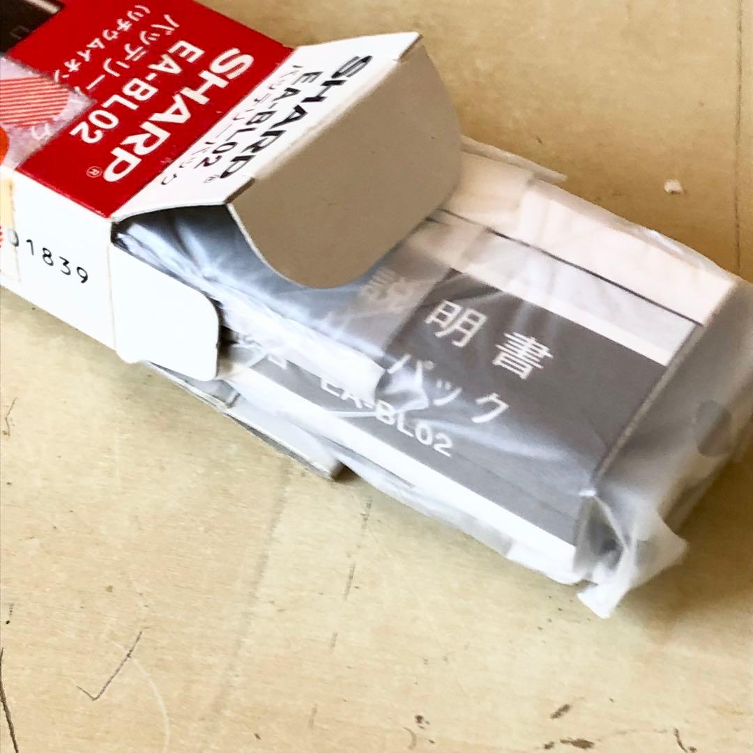 未使用保管品 SHARP EA-BL02 バッテリーパック