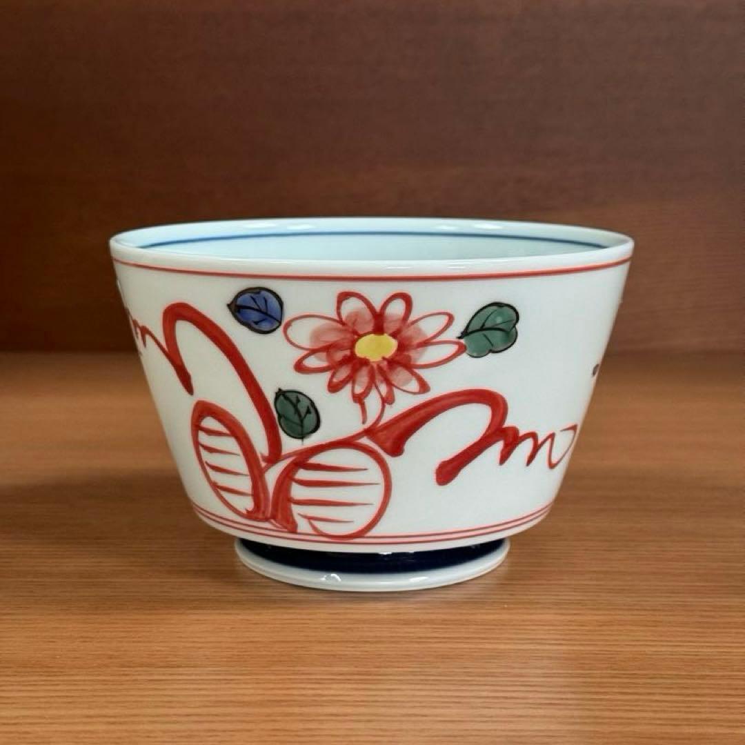 有田焼 賞美堂 其泉窯 万暦 麺鉢 4個セット☆