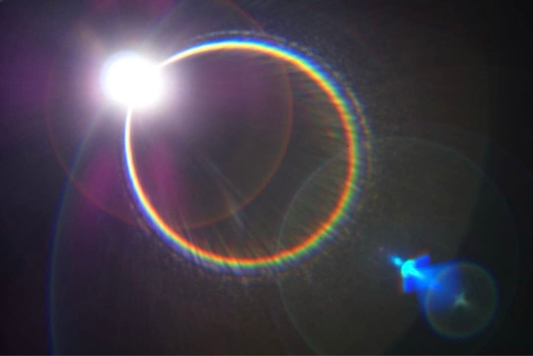 【虹色フレア】PENTAX Super Takumar 55mm f1.8