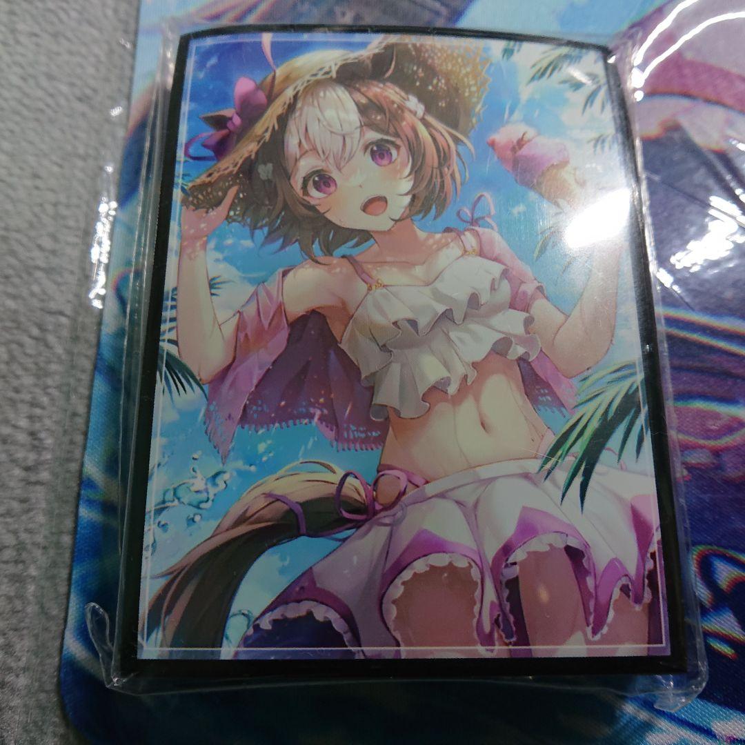 α1 ウマ娘 アイス&帽子&水着 スペシャルウィーク スリーブ&プレイマット
