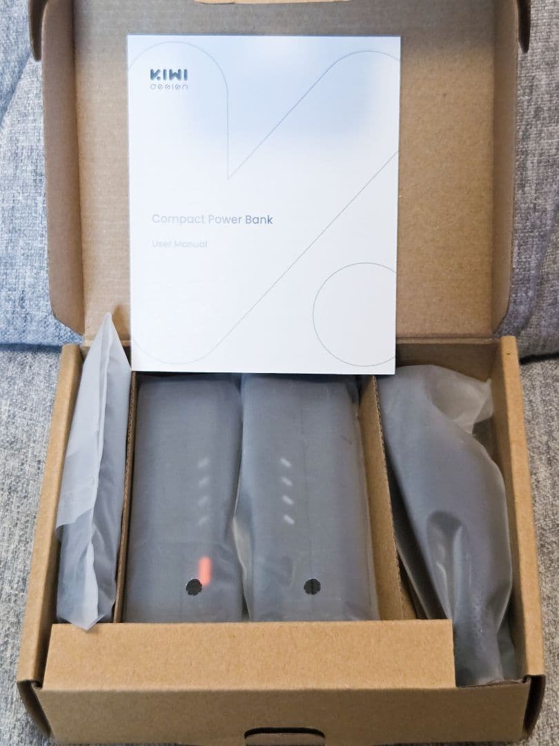 ​【ほぼ未使用】KIWI design P5000 VR用交換式バッテリー 2個