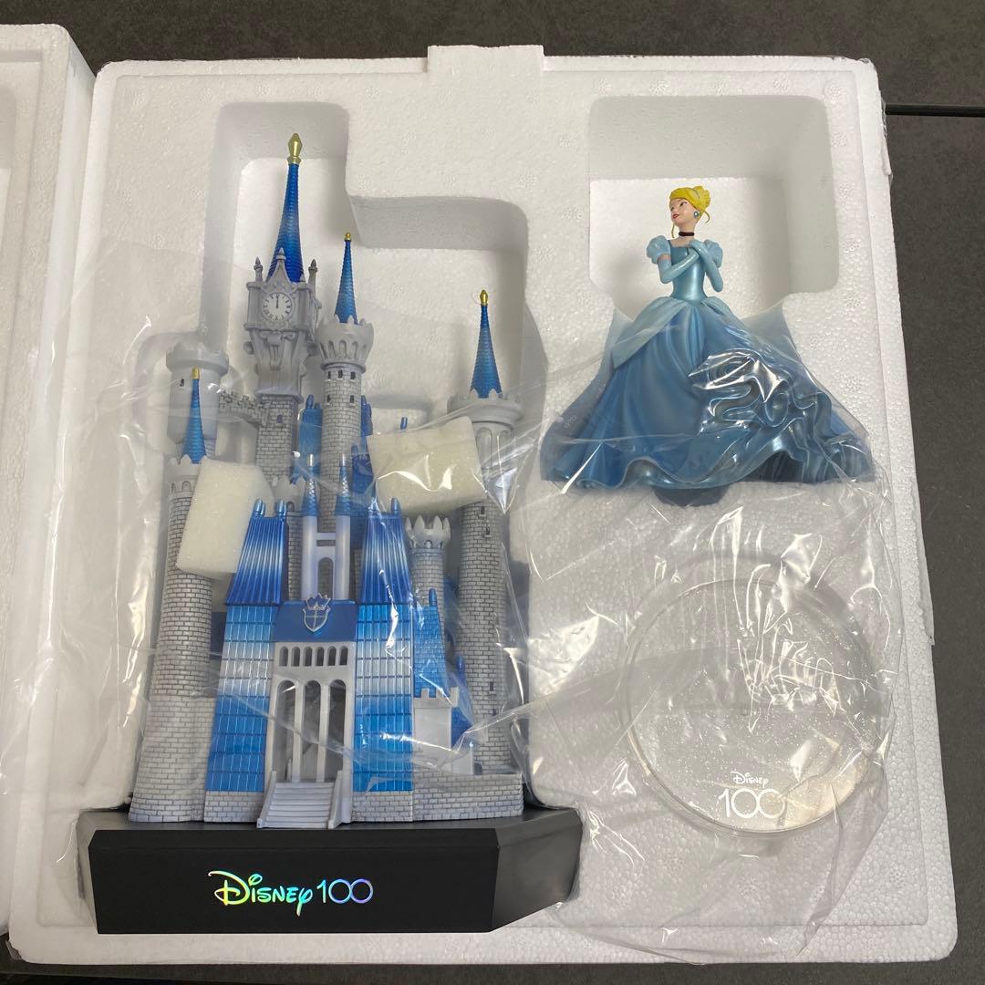 ハッピーくじ ディズニー 100周年 A賞シンデレラ城 ＆ シンデレラフィギュア