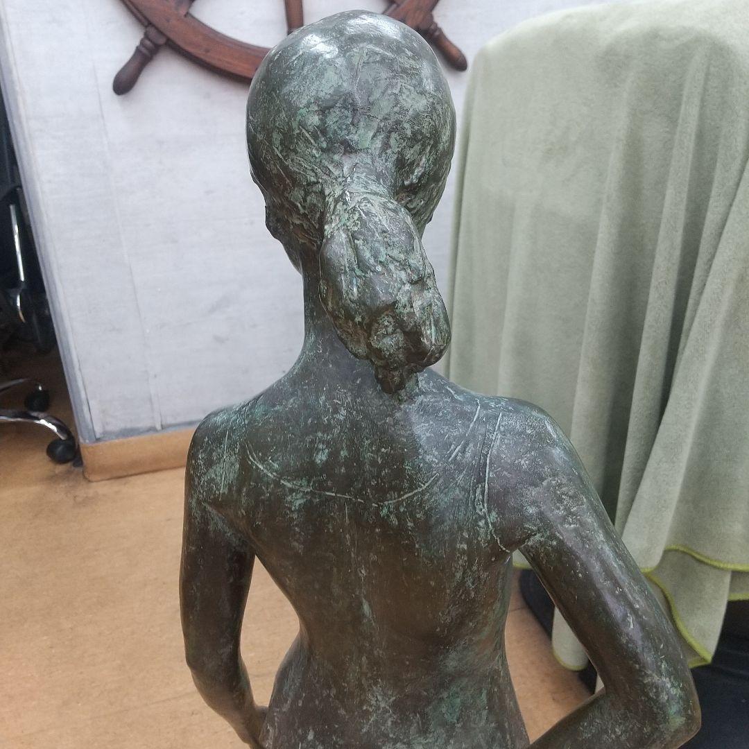 ♥️ブロンズ♥️女性像♥️ 彫刻 約88cm 18kg