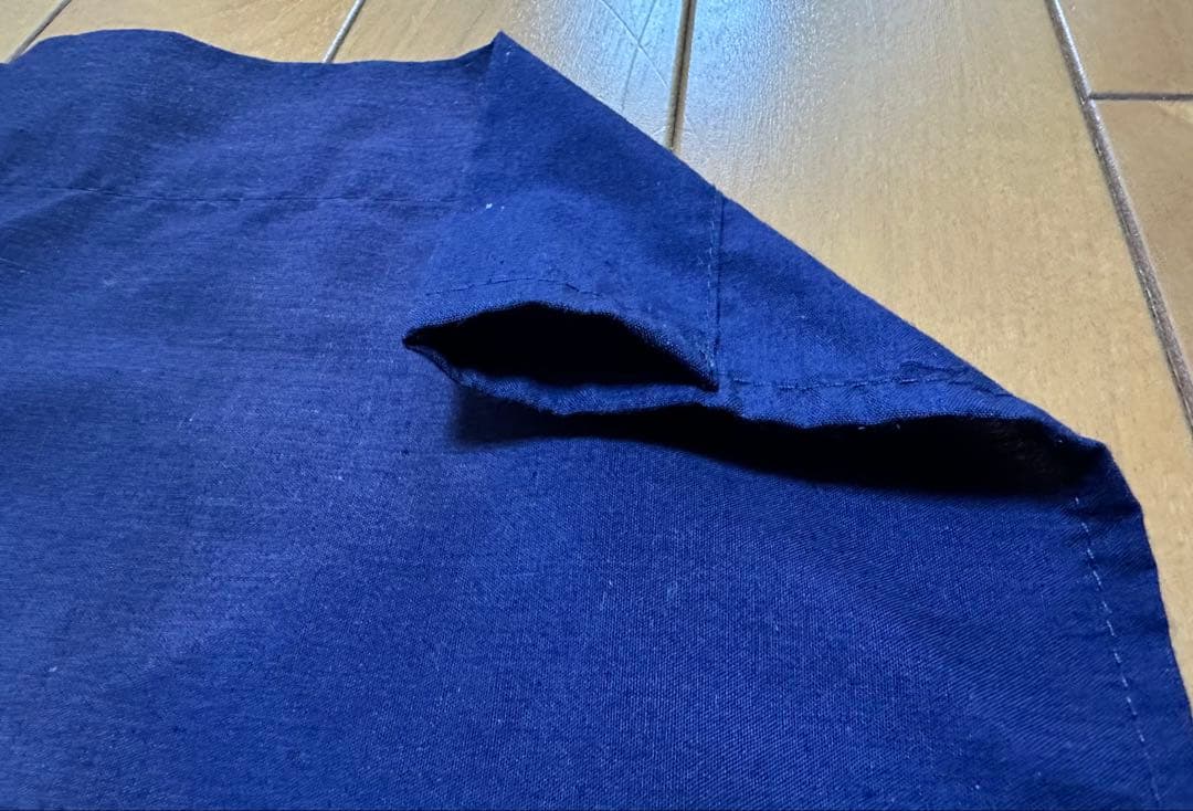 昭和レトロ 年代物 達磨 福 のれん 45cm×83cm ネイビー 濃紺 だるま