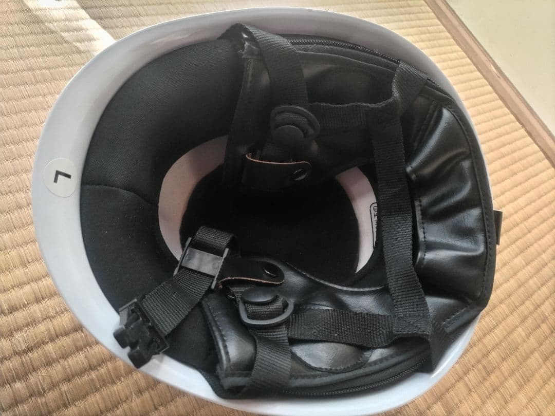 皇*マ様 反射ストライプ付き乗車ヘルメット