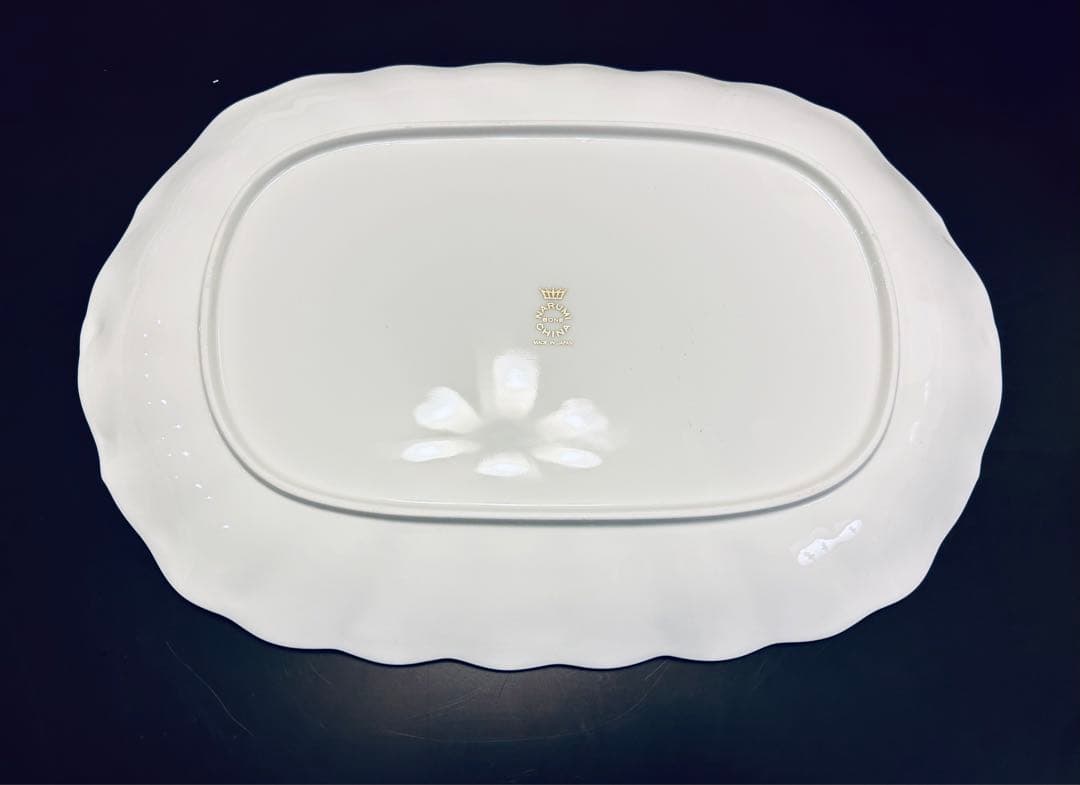 ナルミ　鳴海　ミラノ　センタープレート　楕円盛皿　1枚