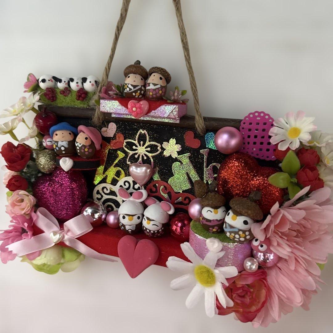 どんぐりアート♡ラブリータペストリー♡