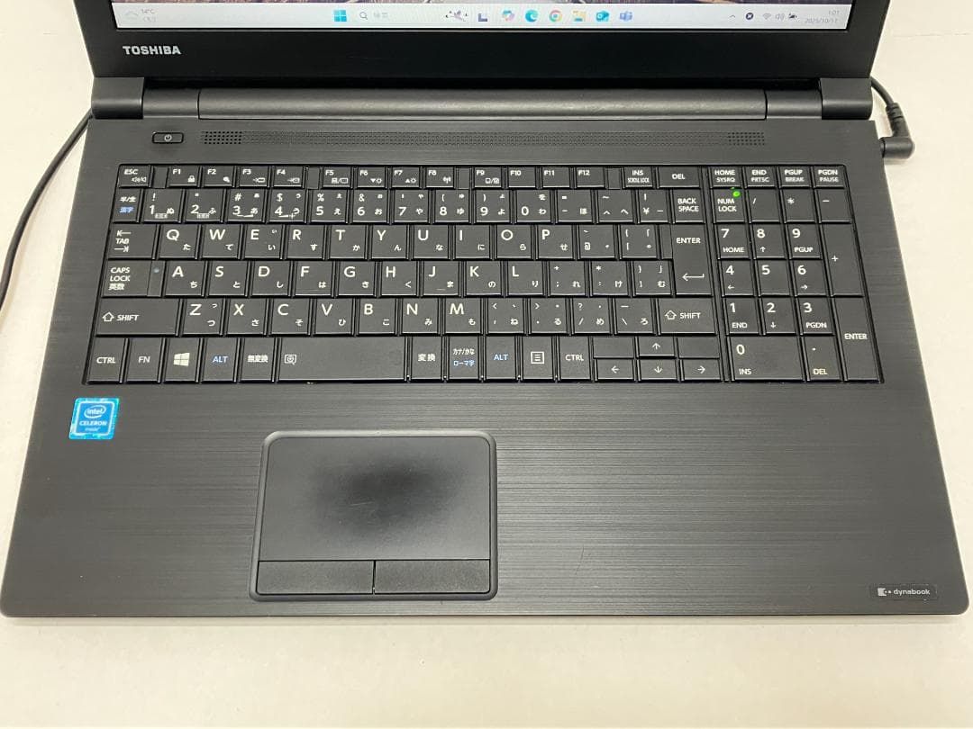 【最終値下げ】東芝ノート 8世代Celeron/8GB/新品SSD/Win11