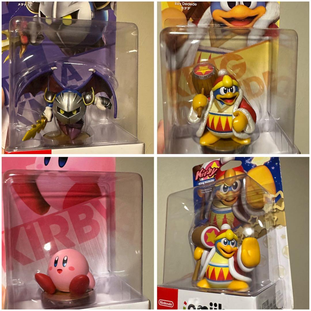 amiibo アミーボ　メタナイト　デデデ　カービィ　スマッシュブラザーズ