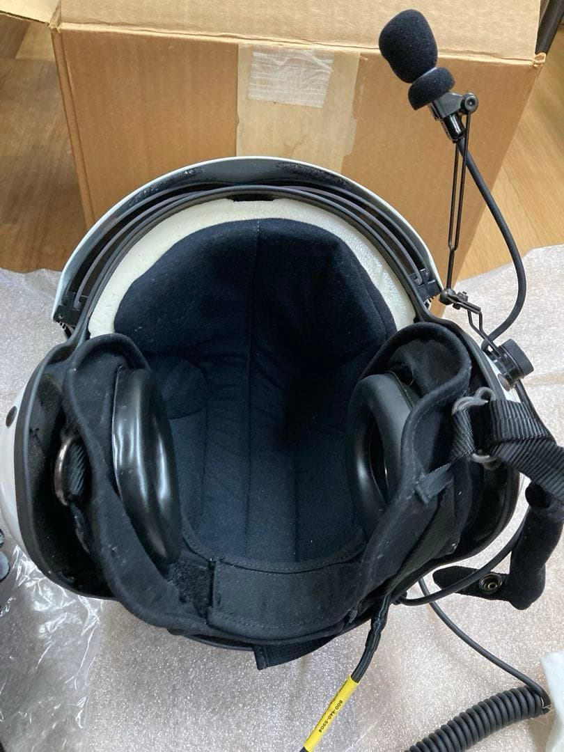 Gentex社製　ヘリコプター用航空ヘルメット ホワイト