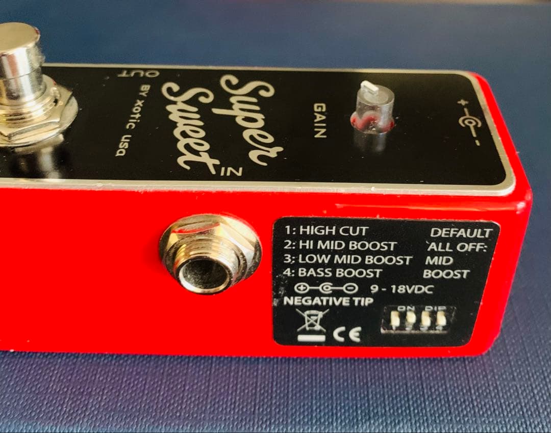 Xotic USA Super Sweet ギターエフェクター