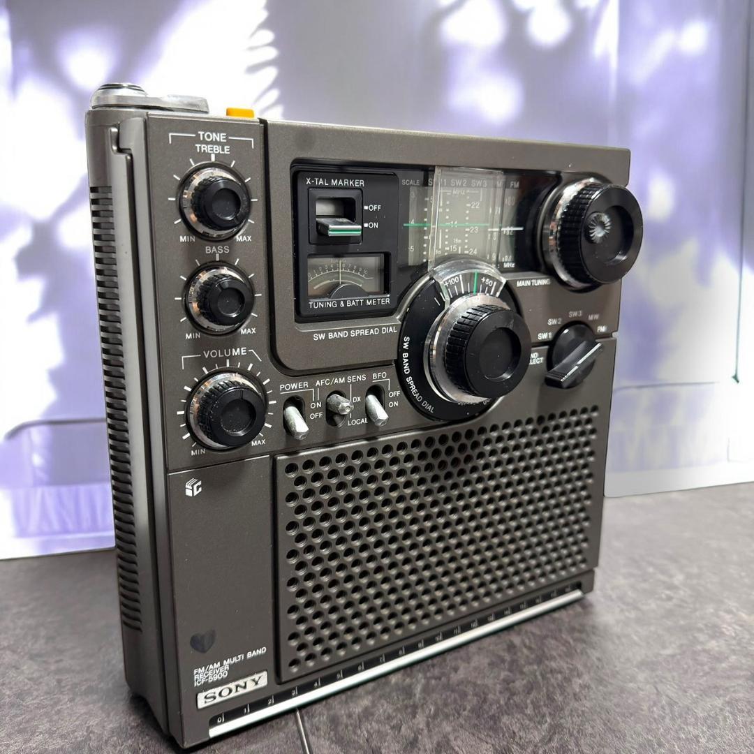 良品 ソニー ICF-5900 スカイセンサー 5バンド マルチバンドレシーバー