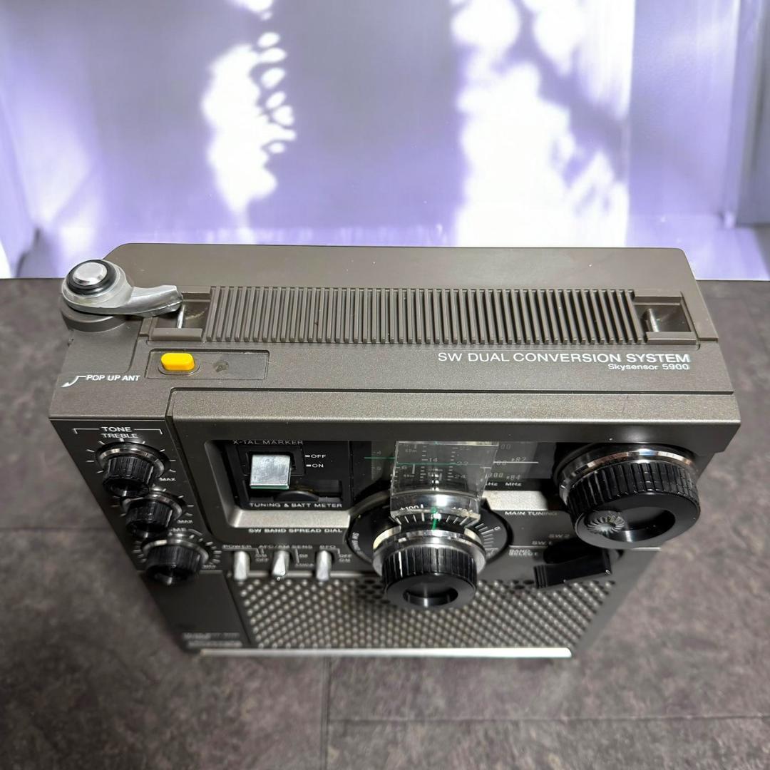 良品 ソニー ICF-5900 スカイセンサー 5バンド マルチバンドレシーバー