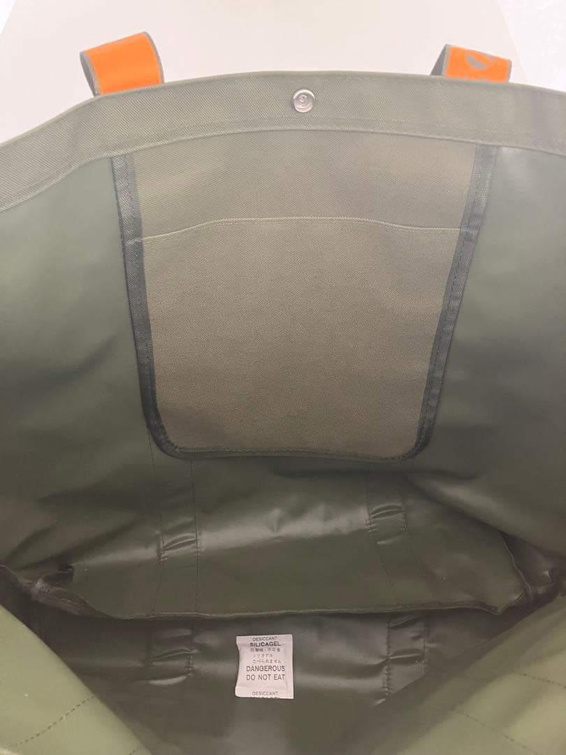 【美品】藤井風 LASA ビッグトートバッグ　カーキ　グリーン