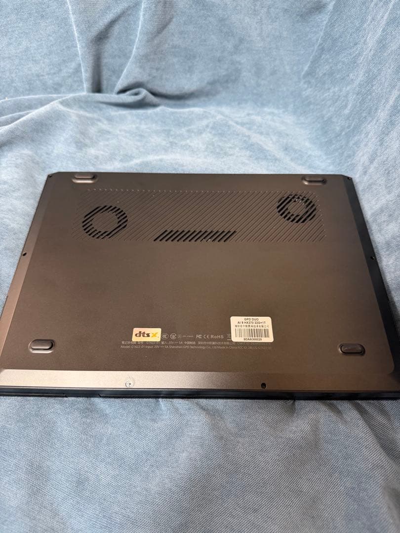 GPD DUO 13.3インチ ノートPC 32GB/1TB