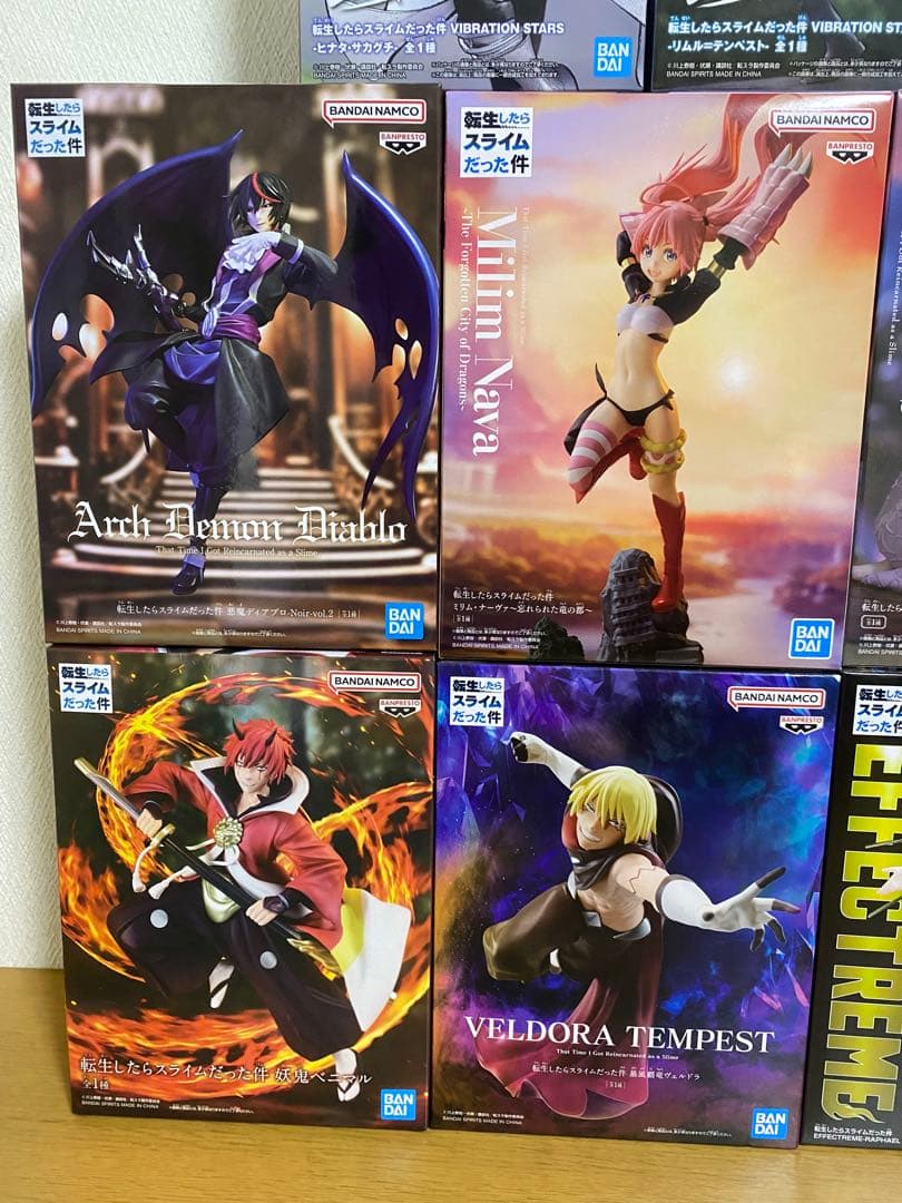 転生したらスライムだった件フィギュア8個セット　まとめ売り