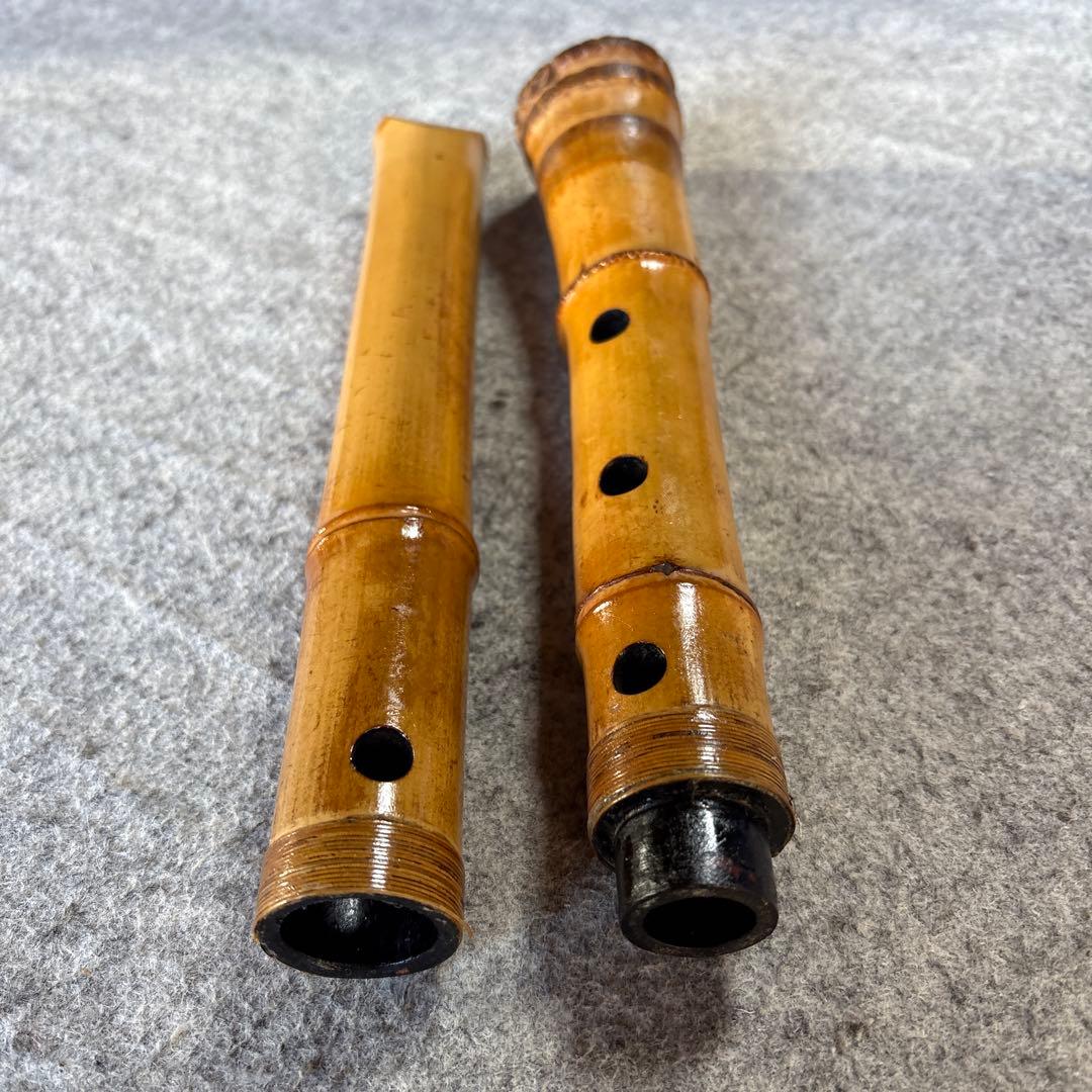 261尺八　一尺六寸管　星光銘