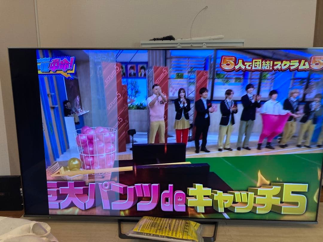 【値下げしました/送料込み】Hisense／ハイセンス　65インチ 液晶テレビ