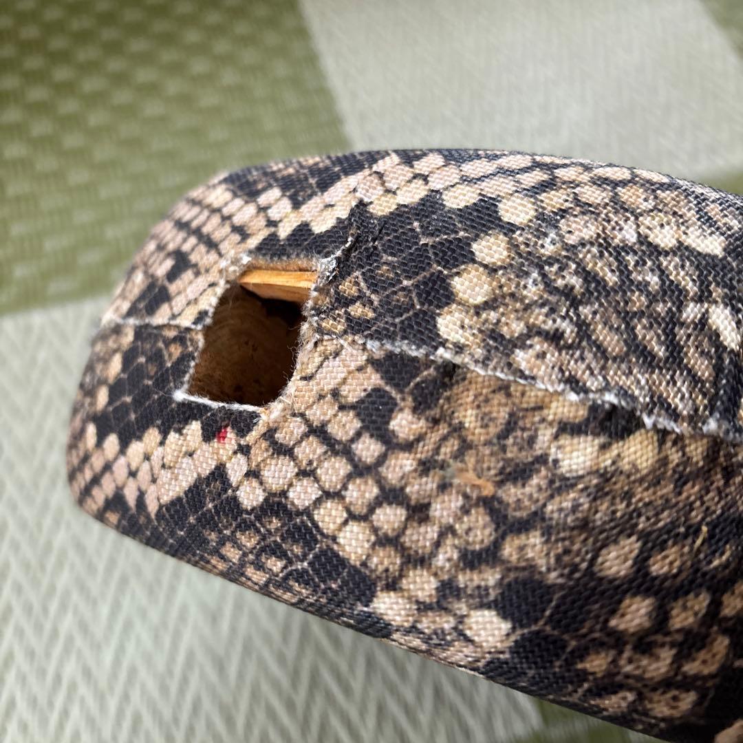 三線　胴のみ　人工皮