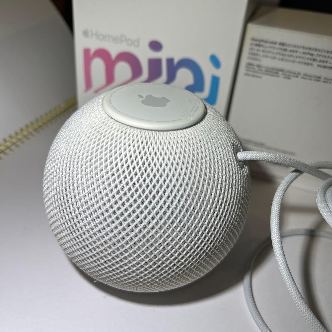 Apple Pod mini ホワイト箱ありACアダプタなし動作確認中古