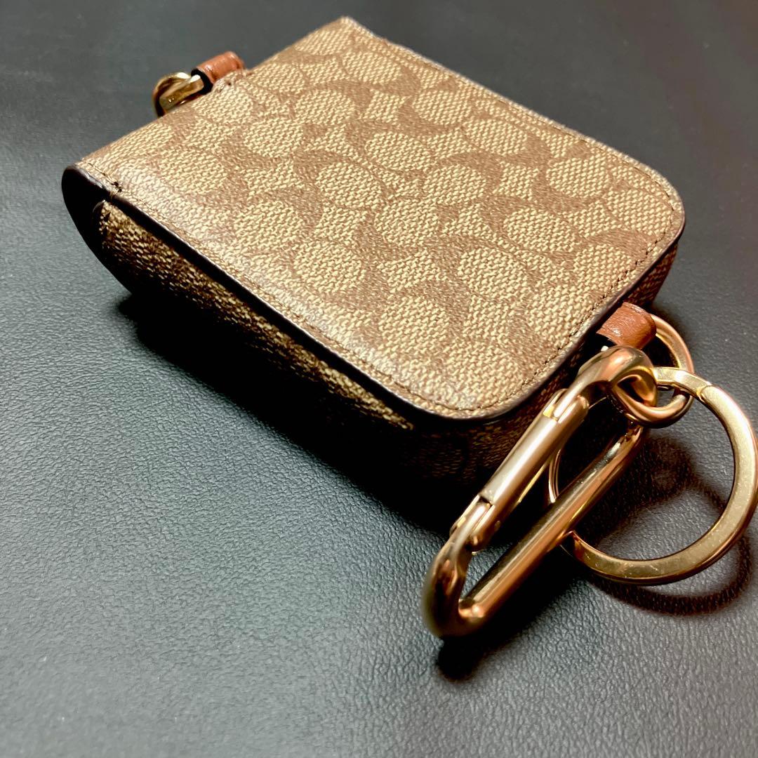 【美品】COACH マルチ アタッチメント ケース バッグ チャーム