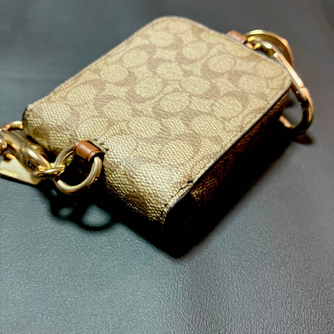 【美品】COACH マルチ アタッチメント ケース バッグ チャーム
