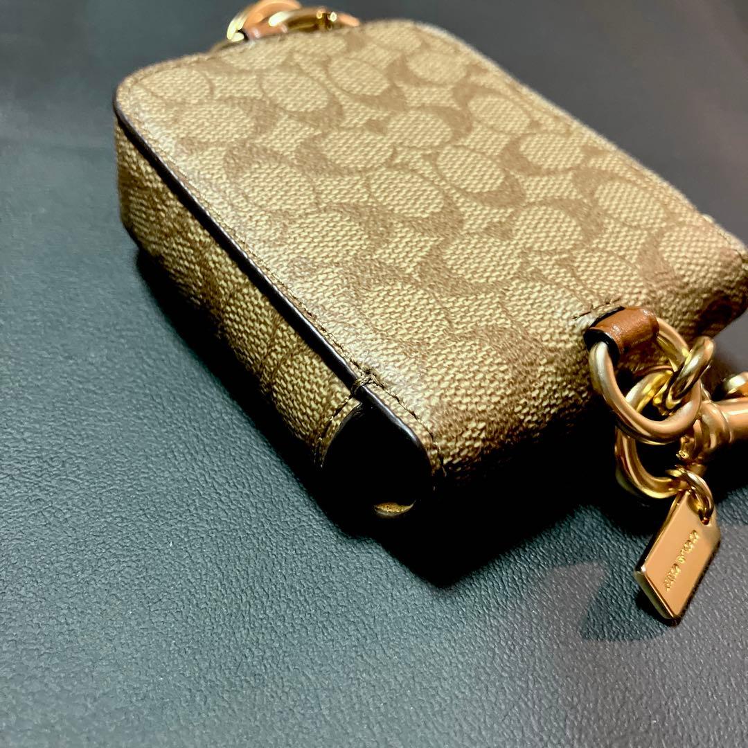 【美品】COACH マルチ アタッチメント ケース バッグ チャーム