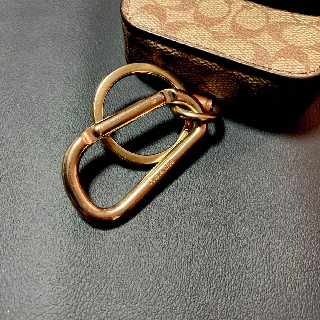 【美品】COACH マルチ アタッチメント ケース バッグ チャーム