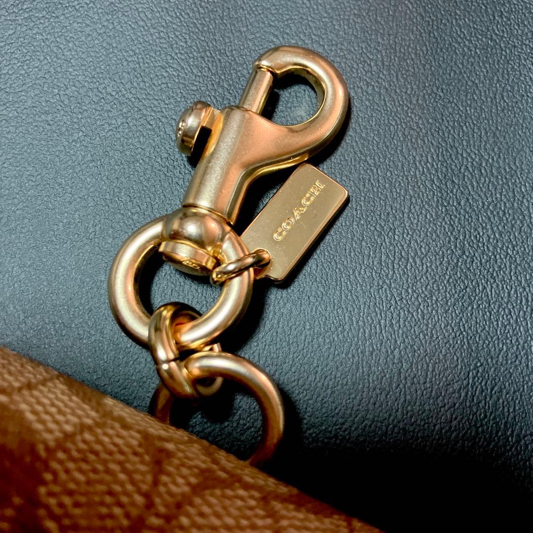 【美品】COACH マルチ アタッチメント ケース バッグ チャーム