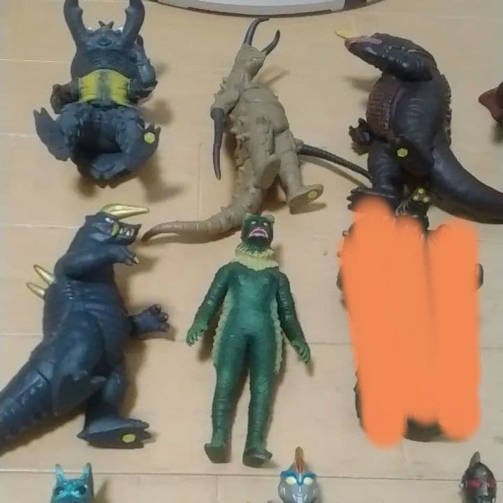 ウルトラマンソフビ セブンダークなどセット