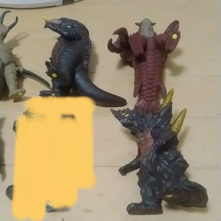 ウルトラマンソフビ セブンダークなどセット