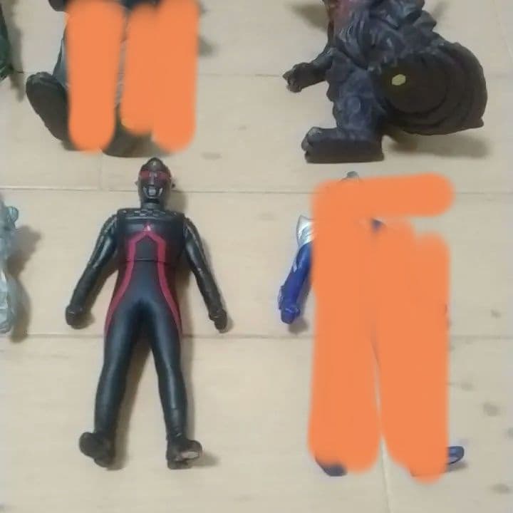 ウルトラマンソフビ セブンダークなどセット