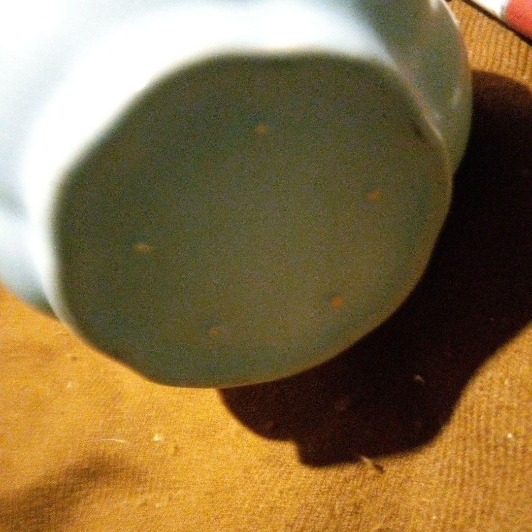 とし　中国陶磁器　汝窯　水色 六角形口 陶器花瓶