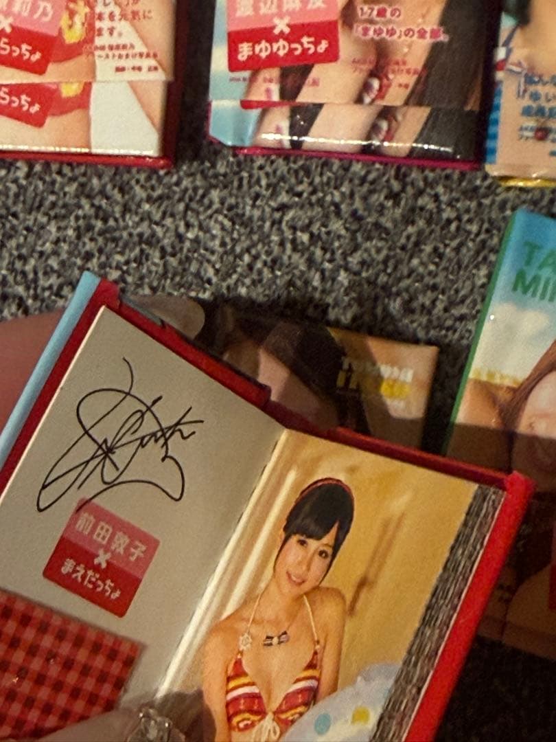 AKB48サイン入りミニ写真集10冊セット/板野友美/前田敦子/高橋みなみ