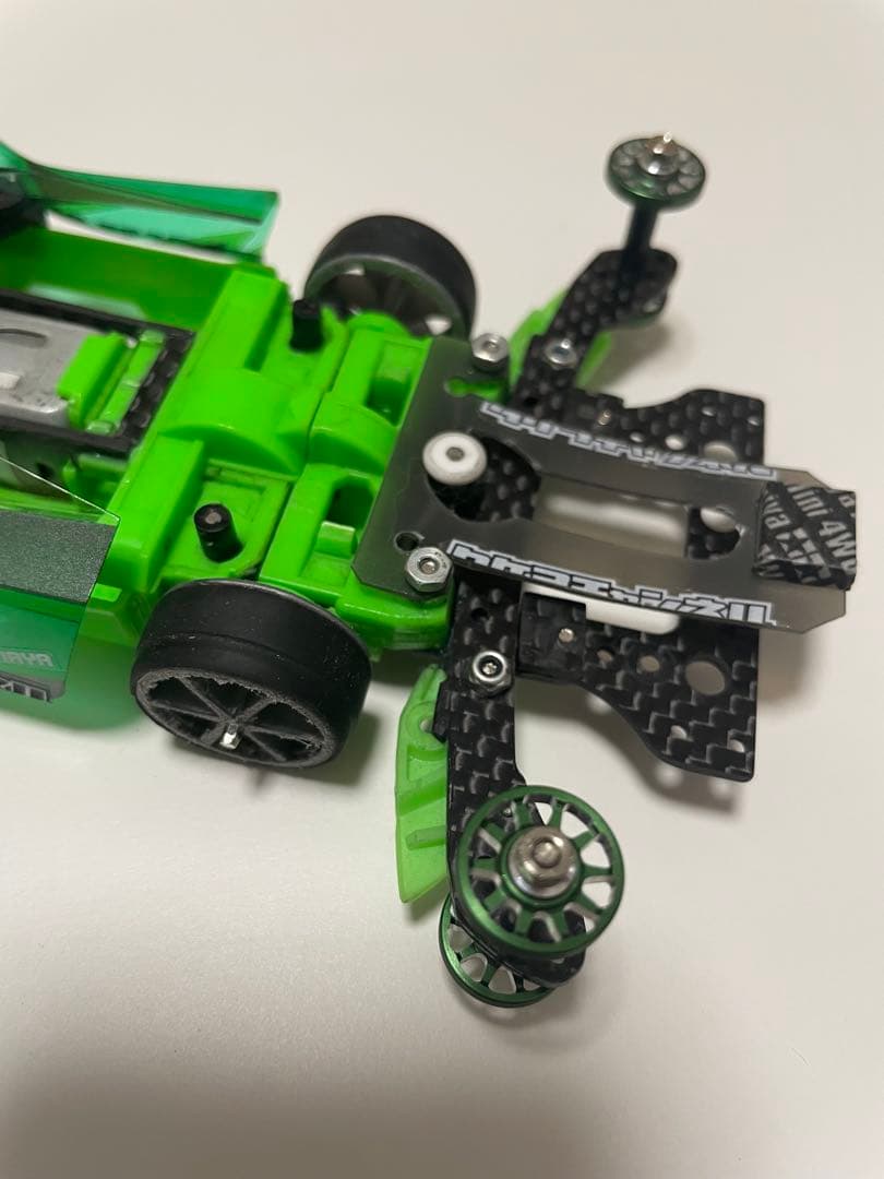 ミニ四駆 セット売り MSフレキ フルカーボンCNC加工ローラー 充電器