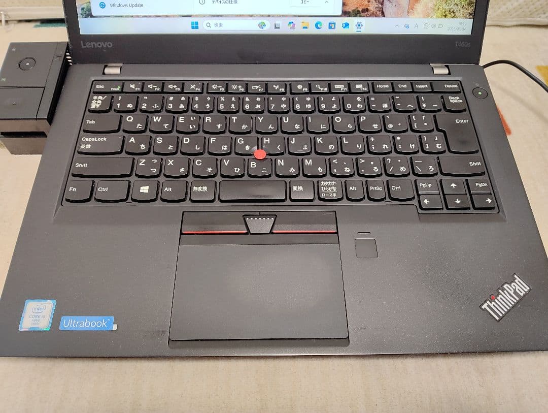 Lenovo ThinkPad T460sノートPC ドッキングステーション付き