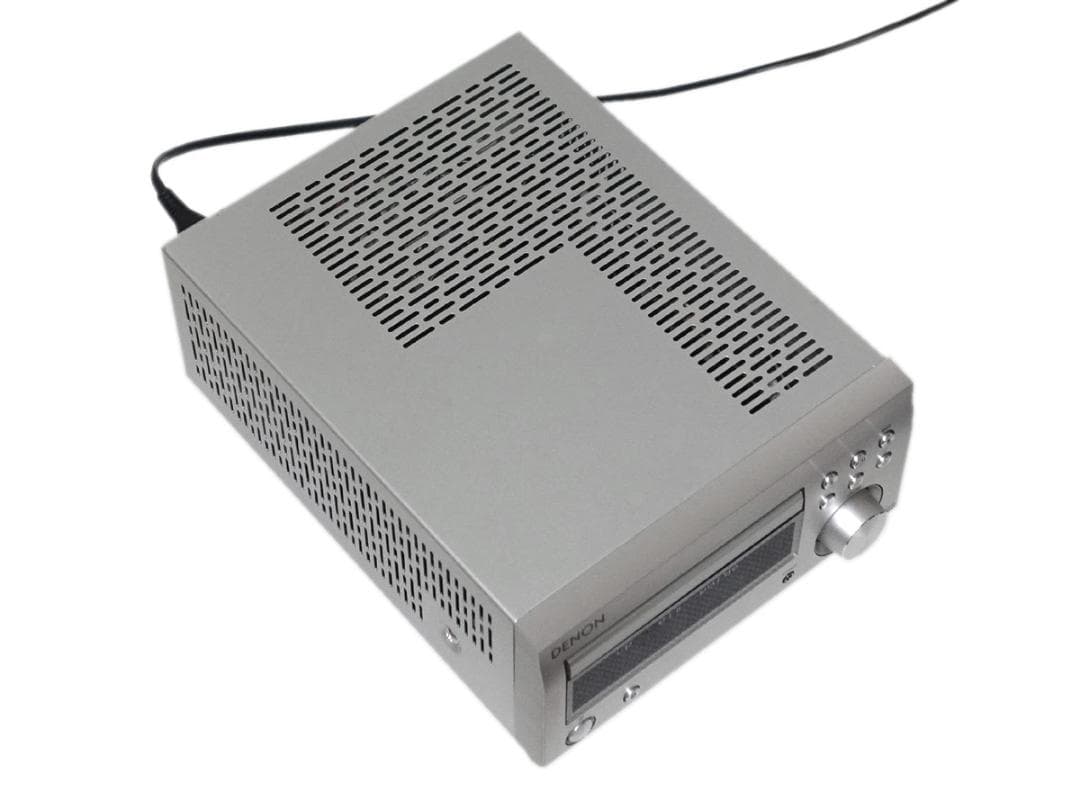 美品 DENON RCD-M41 CDレシーバー シルバー 2017年製 動作品