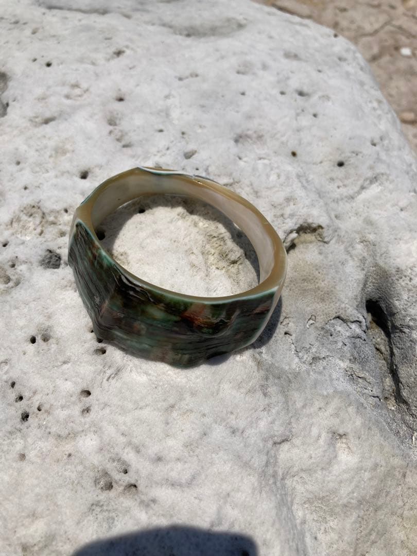 夜光貝　バングル　ブレスレット