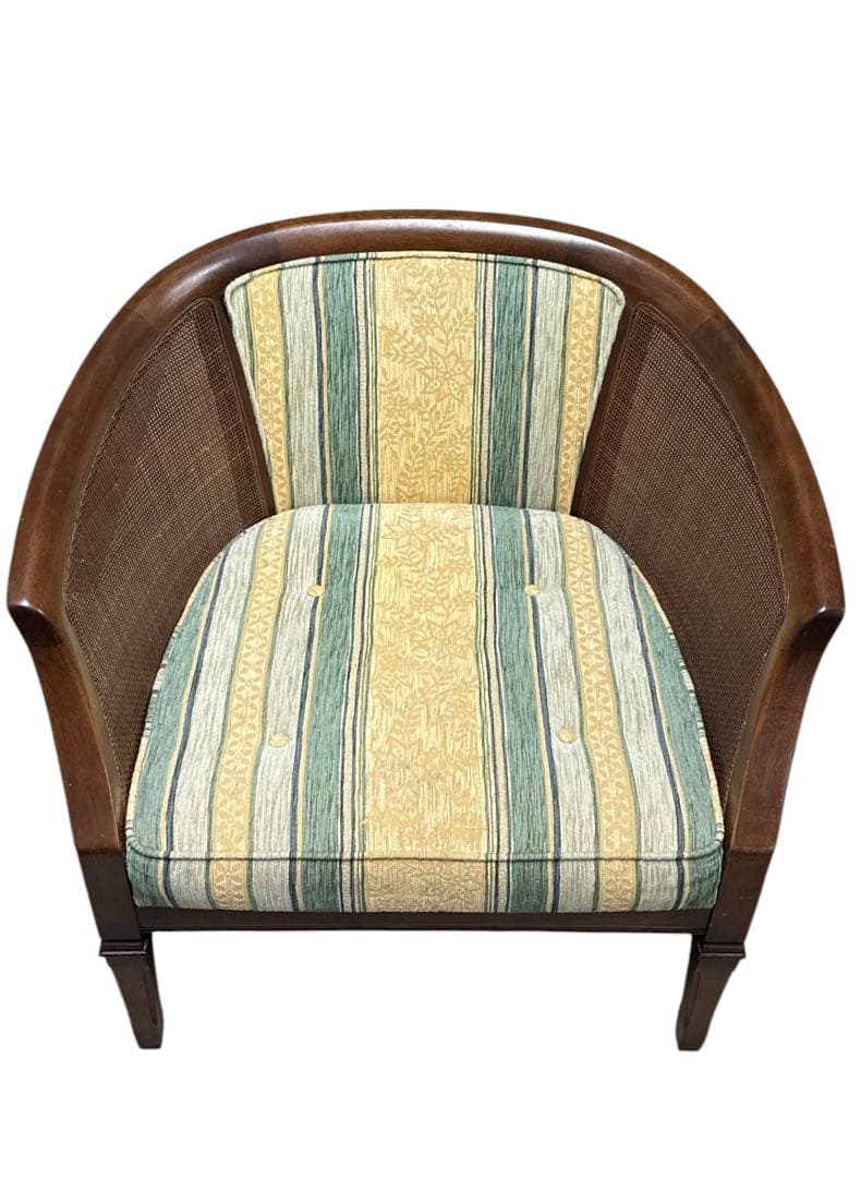 maruni マルニ木工 地中海シリーズ ラタン編みアームチェア