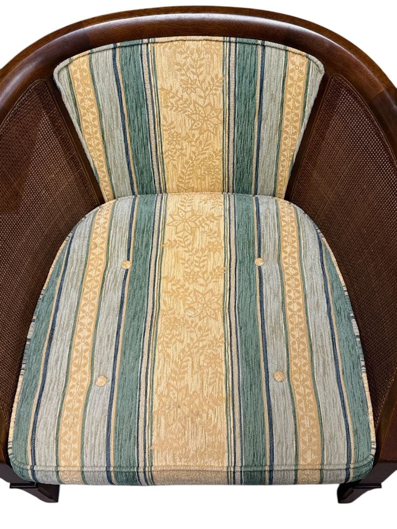 maruni マルニ木工 地中海シリーズ ラタン編みアームチェア