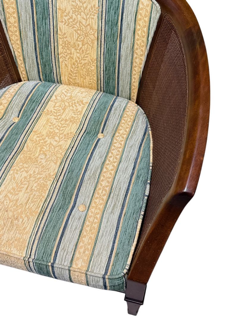 maruni マルニ木工 地中海シリーズ ラタン編みアームチェア