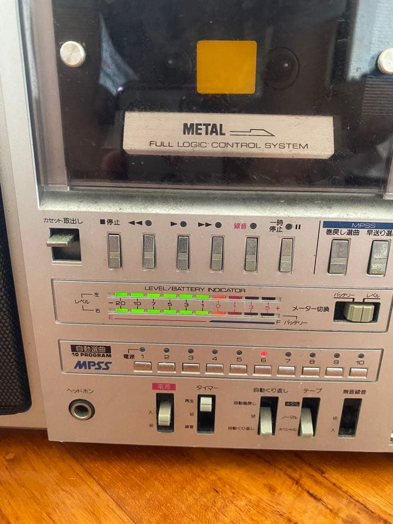 昭和物、希少品JR-9116 ラジカセ