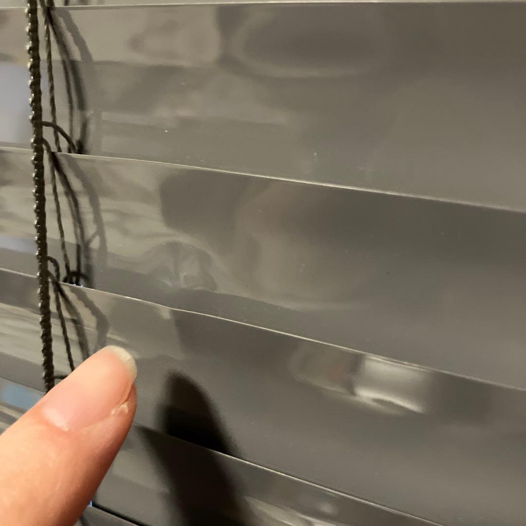 立川ブラインドグレー横型2台セット