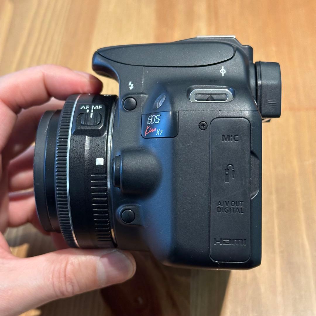 【値下げ】Canon EOS Kiss X7+レンズ3本＋アクセサリー多種
