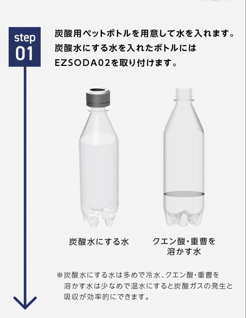 【新品未開封】ソーダメーカー EZSODA02