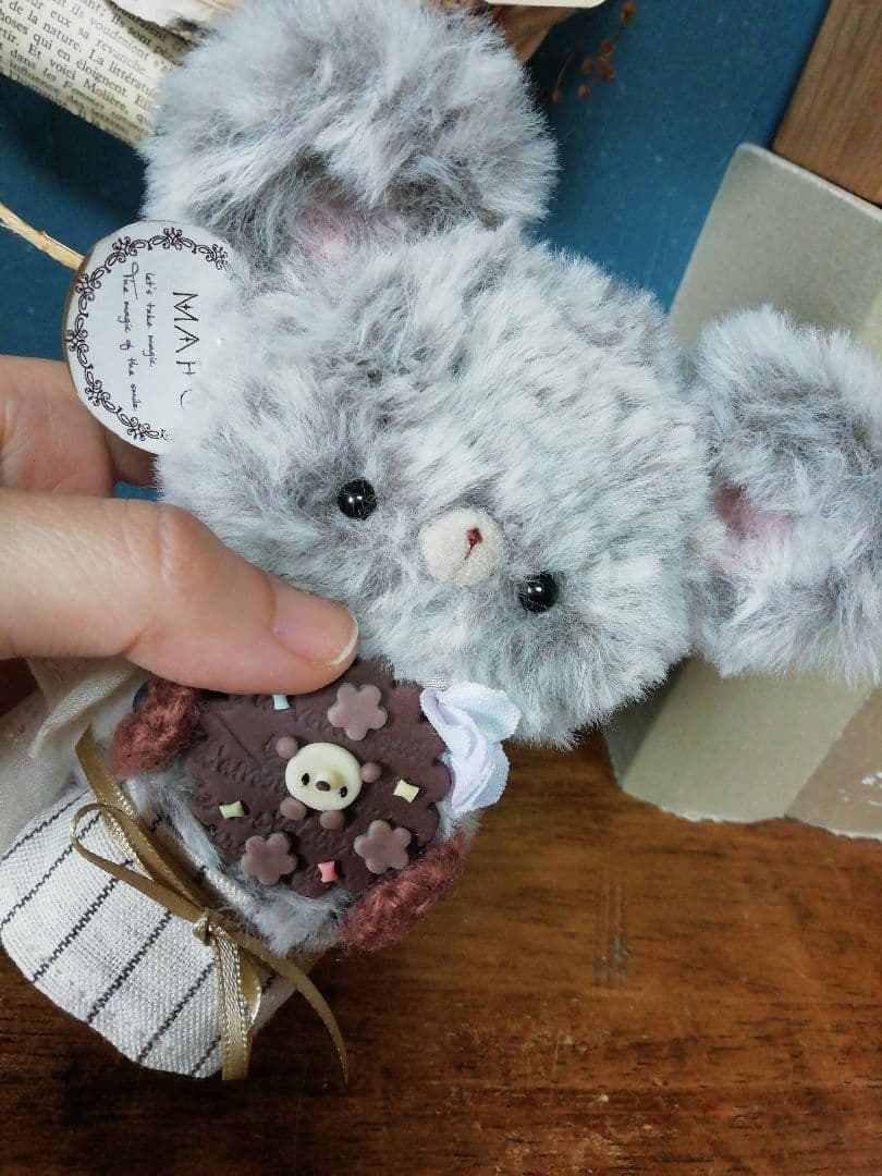 編みぐるみ♡ねずみの店員さん꒰ ᐢ⸝⸝•༝•⸝⸝ᐢ ꒱
