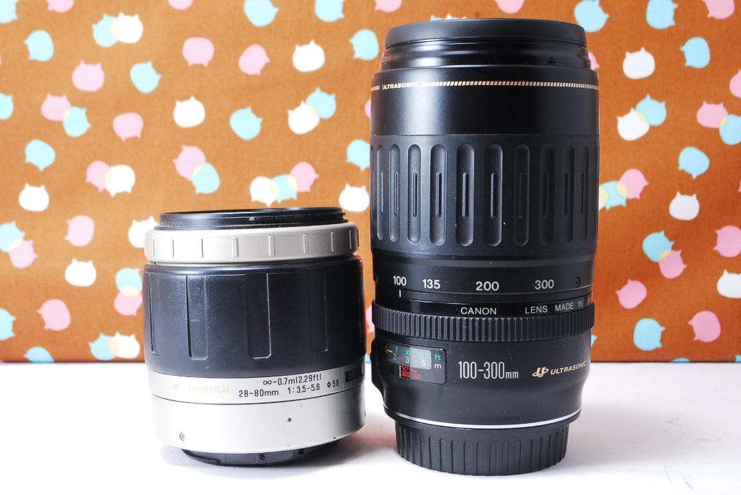 ✨スマホ転送可✨届いてすぐ使える✨Canon Kiss X2 ダブルレンズセット