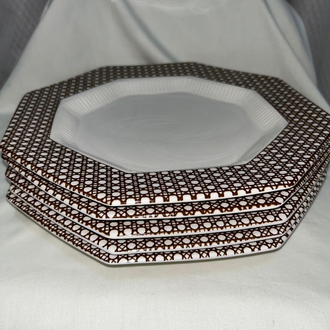 ◉本日限定◉NIKKOオールド　independence NKT 八角皿　5枚