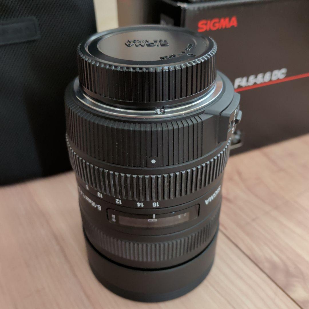 SIGMA 8-16mm F4.5-5.6 DC レンズ　NIKON