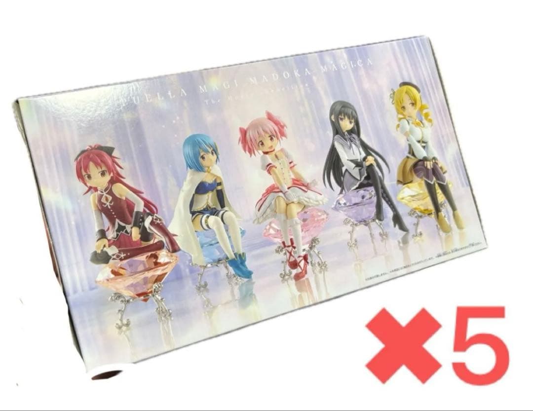 魔法少女まどか☆マギカ フィギュア 7体セット お菓子の魔女、キュウベエセット